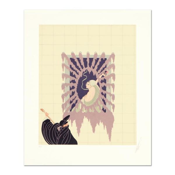 Erte (1892-1990), "La Serenade" Limited Edition Serigraph, Numbered and Hand Signed with Certificate