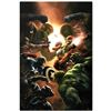 Image 1 : Marvel Comics "New Avengers #43" Numbered Limited Edition Giclee on Canvas by Aleksi Briclot with CO