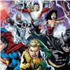 Image 2 : DC Comics, "Justice League #15" Numbered Limited Edition Giclee on Canvas by Ivan Reis with COA.