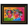 Image 1 : Peter Max- Original Mixed Media "Zero in Love"