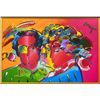 Image 2 : Peter Max- Original Mixed Media "Zero in Love"