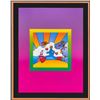 Image 2 : Peter Max- Original Lithograph "Cosmic Runner on Blends Ver. II"