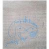 Image 2 : Menashe Kadishman- Original Acrylic on Canvas "Untitled"