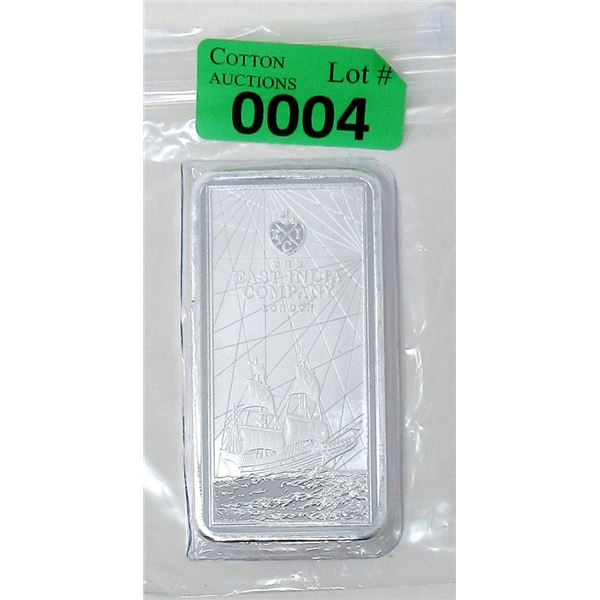 8 Oz/250 Gram. St. Helena Silver Legal Tender Bar