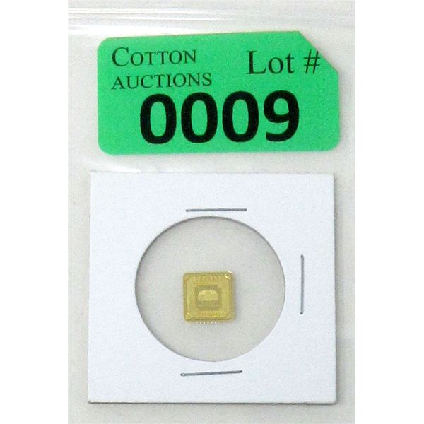 1 Gram .9999 Fine Gold Geiger Edelmetalle Bar