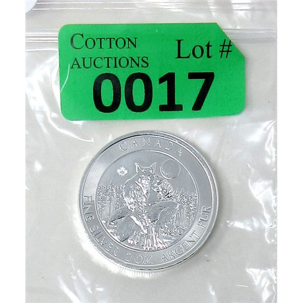2 Oz. 2021 Canada "Werewolf" .9999 Silver Coin
