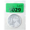 Image 1 : 1 Oz .999 Silver 2021 Republic of Ghana Alien Coin