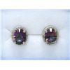 Image 1 : New Mystic Topaz & Diamond Earrings