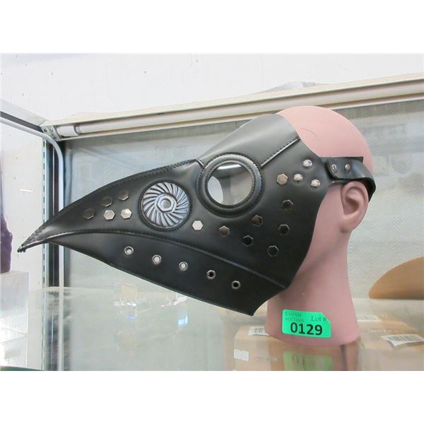 New Black Plague Doctor Mask