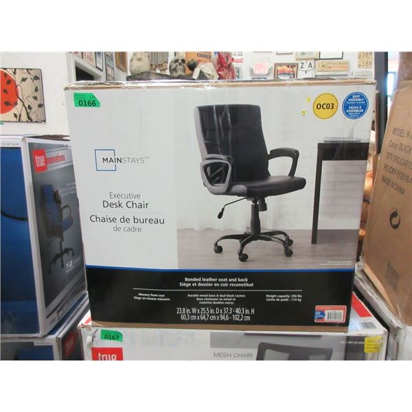 Mainstays Executive Desk Chair - Open Box