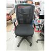 Image 1 : Black Mesh Back Office Chair with Fabric Seat
