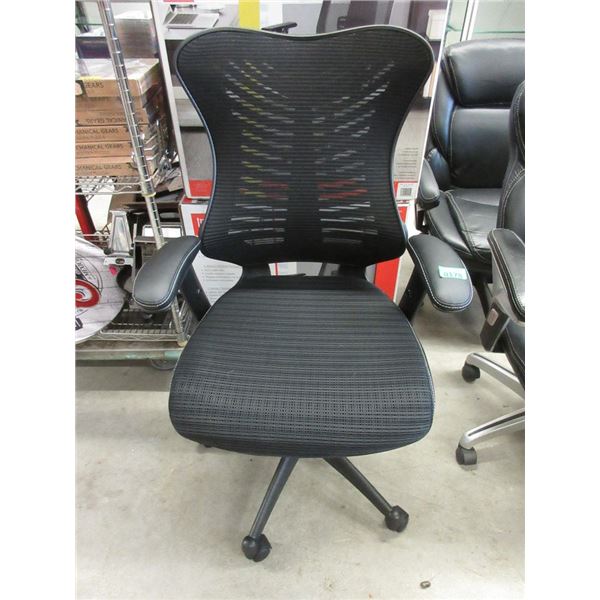 New Black Office Chair  - Assembled