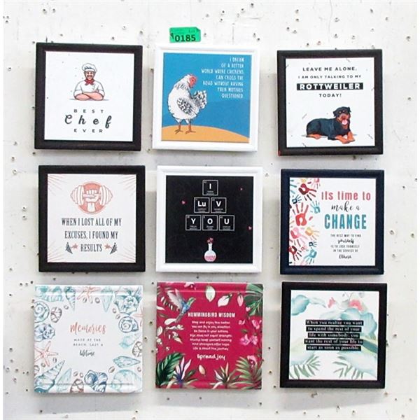 9 New Inspirational Ceramic Gift Plaques