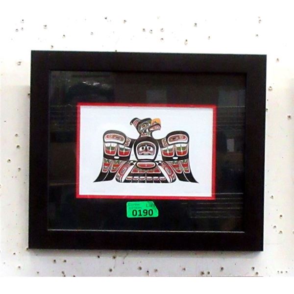 Richard Shorty Framed Print - Thunderbird