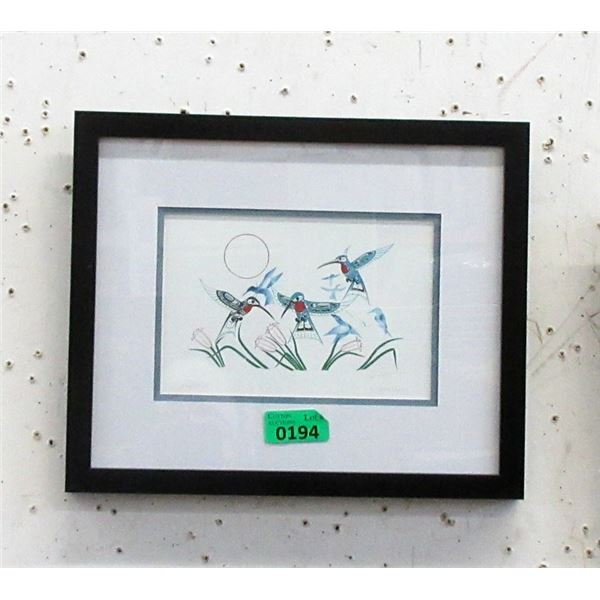 Richard Shorty Framed Print - Migration