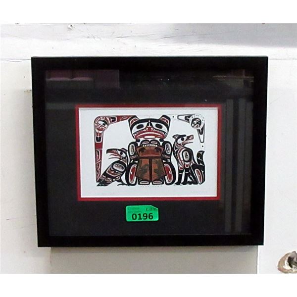 Richard Shorty Framed Print - Copper Frog