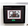 Image 1 : Richard Shorty Framed Print - Copper Frog