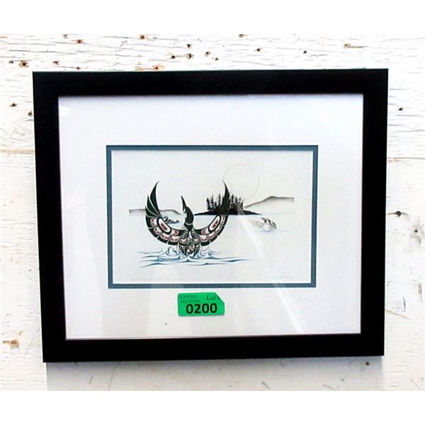 Richard Shorty Framed Print - Stir It Up Loons