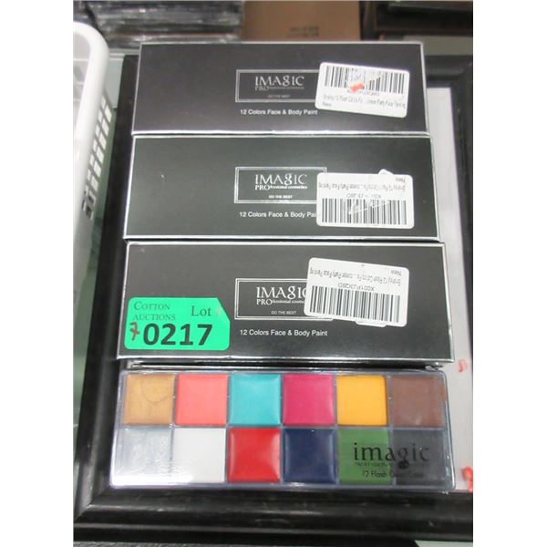 7 New iMagic 12 Flash Face & Body Paint Palette
