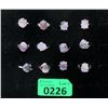 Image 1 : 12 New Polished Amethyst Rings
