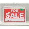 Image 1 : 5 Packages of 10 "For Sale" 8" x 12" Signs