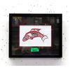 Image 1 : Richard Shorty Framed Print - Salmon