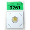 Image 1 : 1 Gram Geiger Edelmetalle .9999 Gold Bar