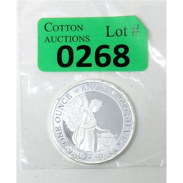 1 Oz. 2021 St. Helena .999 Silver Coin