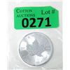 Image 1 : 1 Oz. 2020 Canada .9999 Silver Maple Leaf Coin