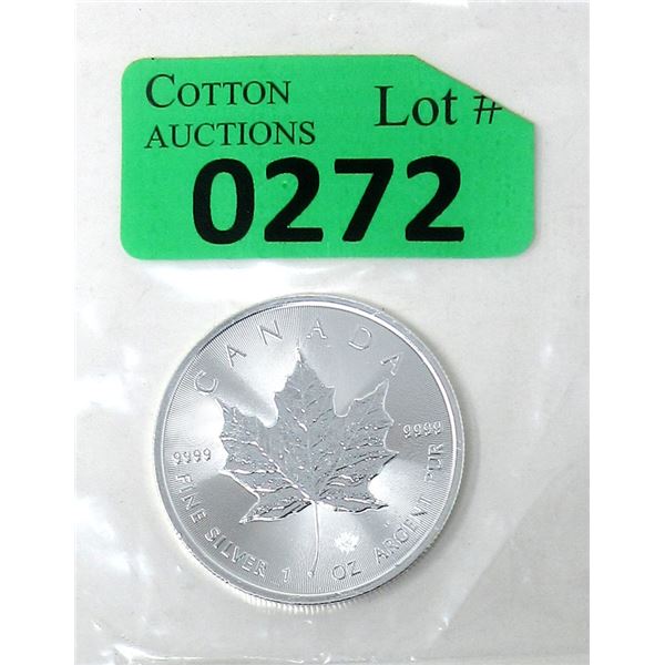 1 Oz. 2020 Canada .9999 Silver Maple Leaf Coin