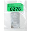 Image 1 : 1 Oz. Engelhard .999+ Silver Bar