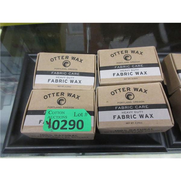 4 Bars of Otter Wax Heavy Duty Fabric Wax