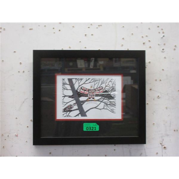 Richard Shorty Framed Print - Screaming Eagle