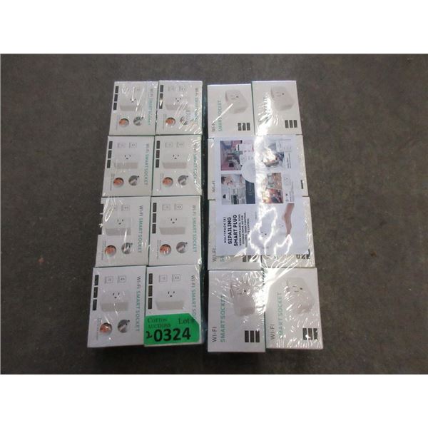 2 Packs of 8 New WiFi Smart Sockets