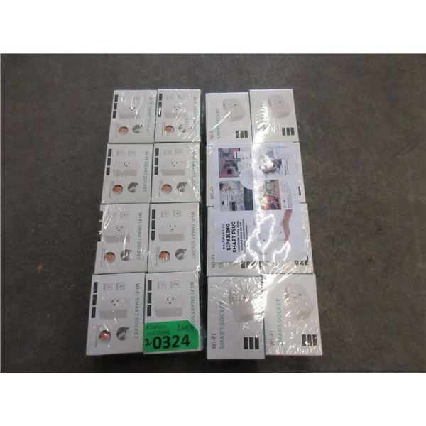 2 Packs of 8 New WiFi Smart Sockets