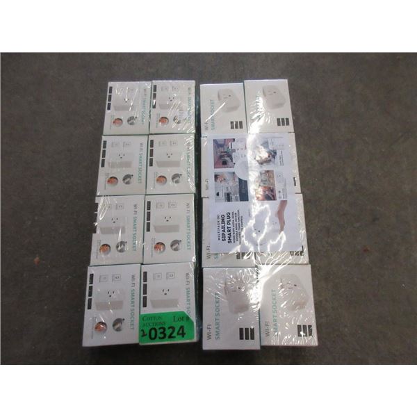 2 Packs of 8 New WiFi Smart Sockets