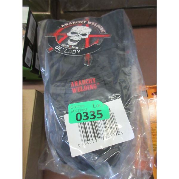 Pack of 6 New Leather Anarchy Welding Gloves