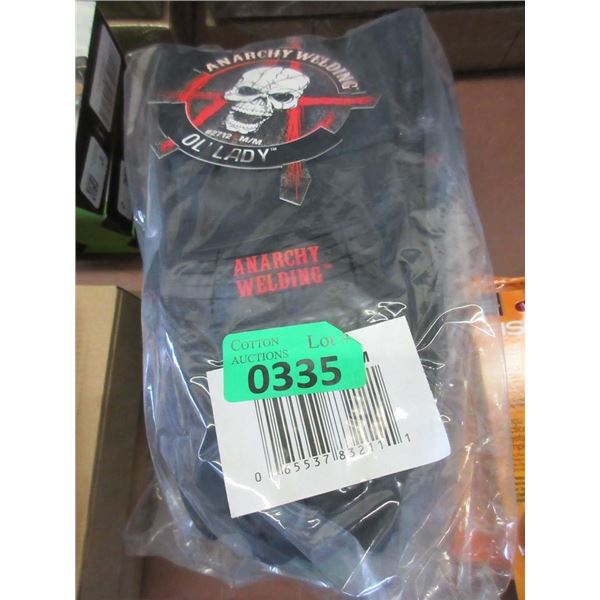 Pack of 6 New Leather Anarchy Welding Gloves