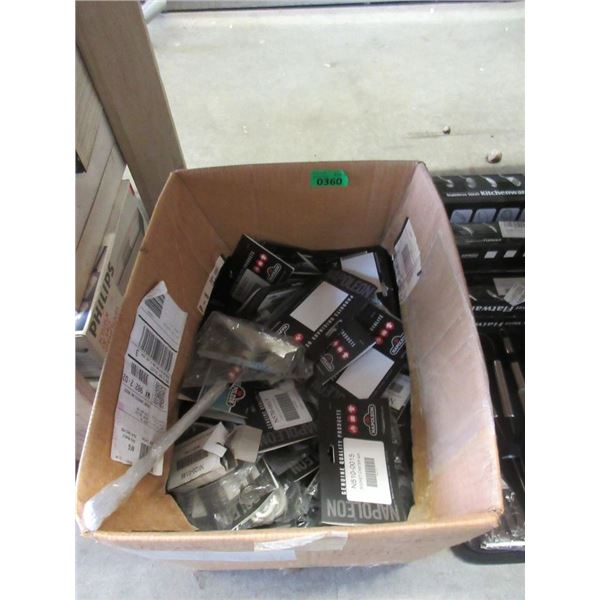 Large Box of Assorted New Napoleon BBQ Parts