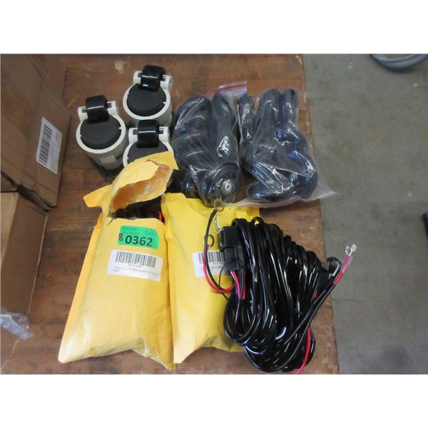 8 Piece Lot of Tools and Electronic Supplies