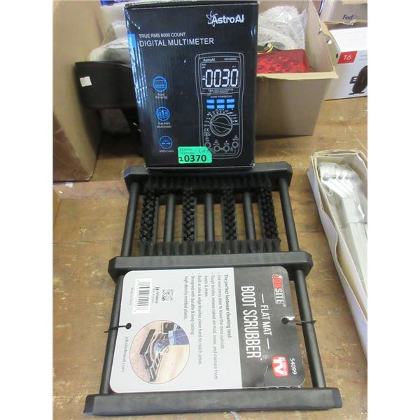 New Boot Cleaner and Digital Multimeter