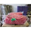 Image 1 : 2 Packages of 12 Red Gardening Gloves