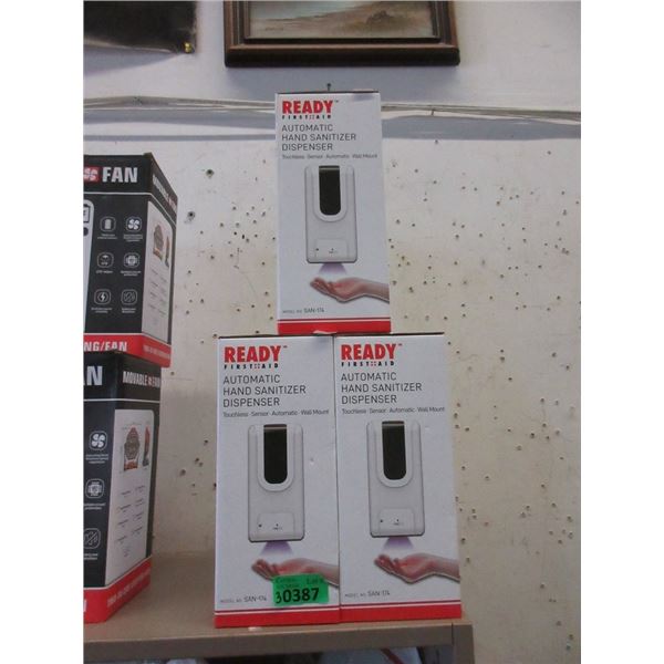 3 Automatic 33 Oz. Hand Sanitizer Dispensers