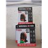 Image 1 : 3 New 2-in1 Lighting Fans - USB Charging