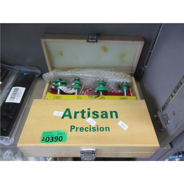 2 Artisan Precision Router Bit Sets