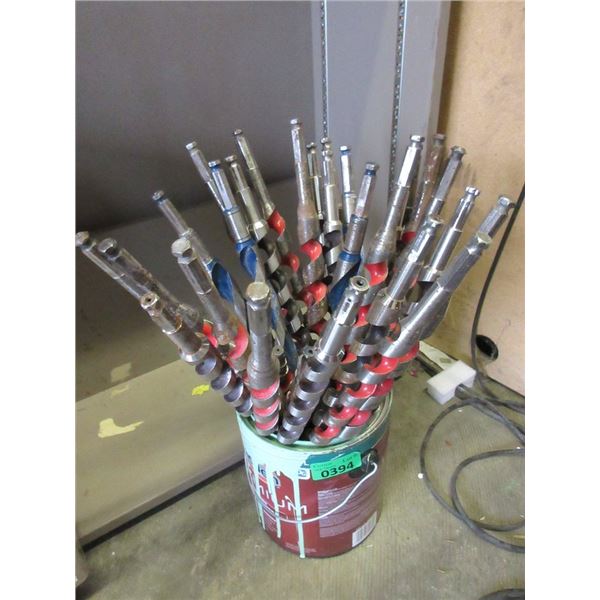 Can Full of 20+ Heavy Duty Drill Bits