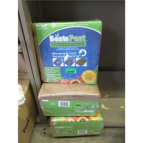 3 Packs of Beats Peat Coconut Coir