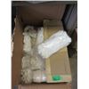Image 1 : Case of New White and Ivory Cotton Gloves