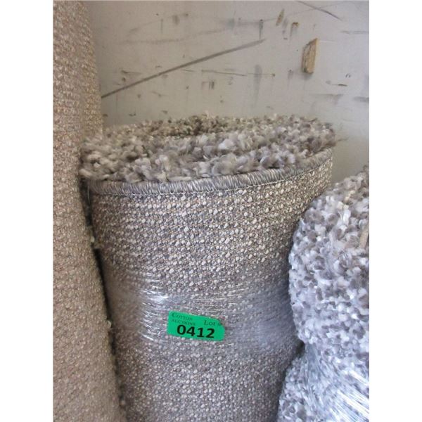 5' x 7' Grey Speckled Shag Area Carpet