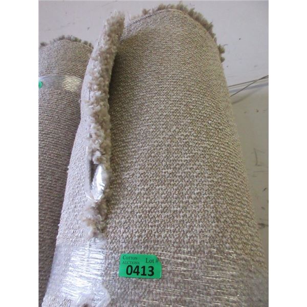 8' x 10' Beige Shag Area Carpet